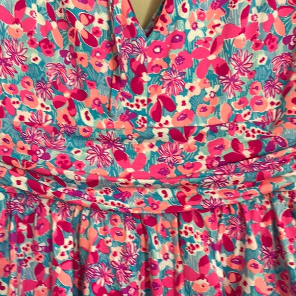 Lilly Pulitzer Purple Pink Halter Mini Dress - Picture 6 of 12